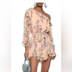 Zimmermann One-Shoulder Dress